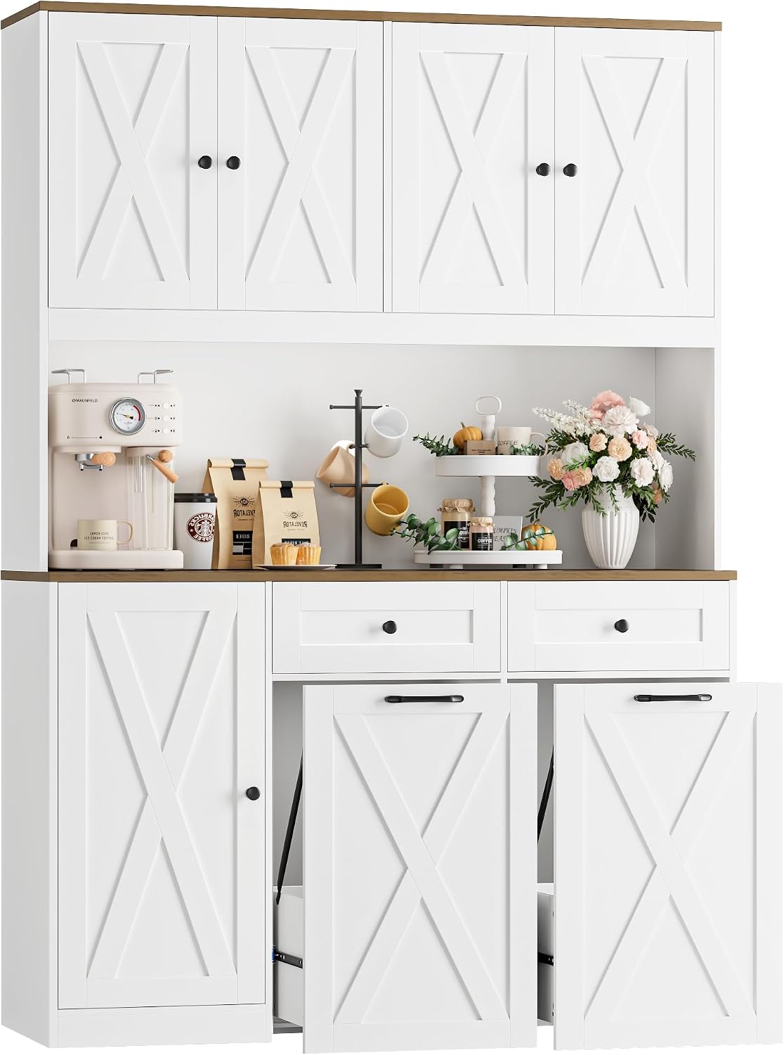 Kitchen Pantry Storage Cabinet - Food Storage Without Pantry recension och pris