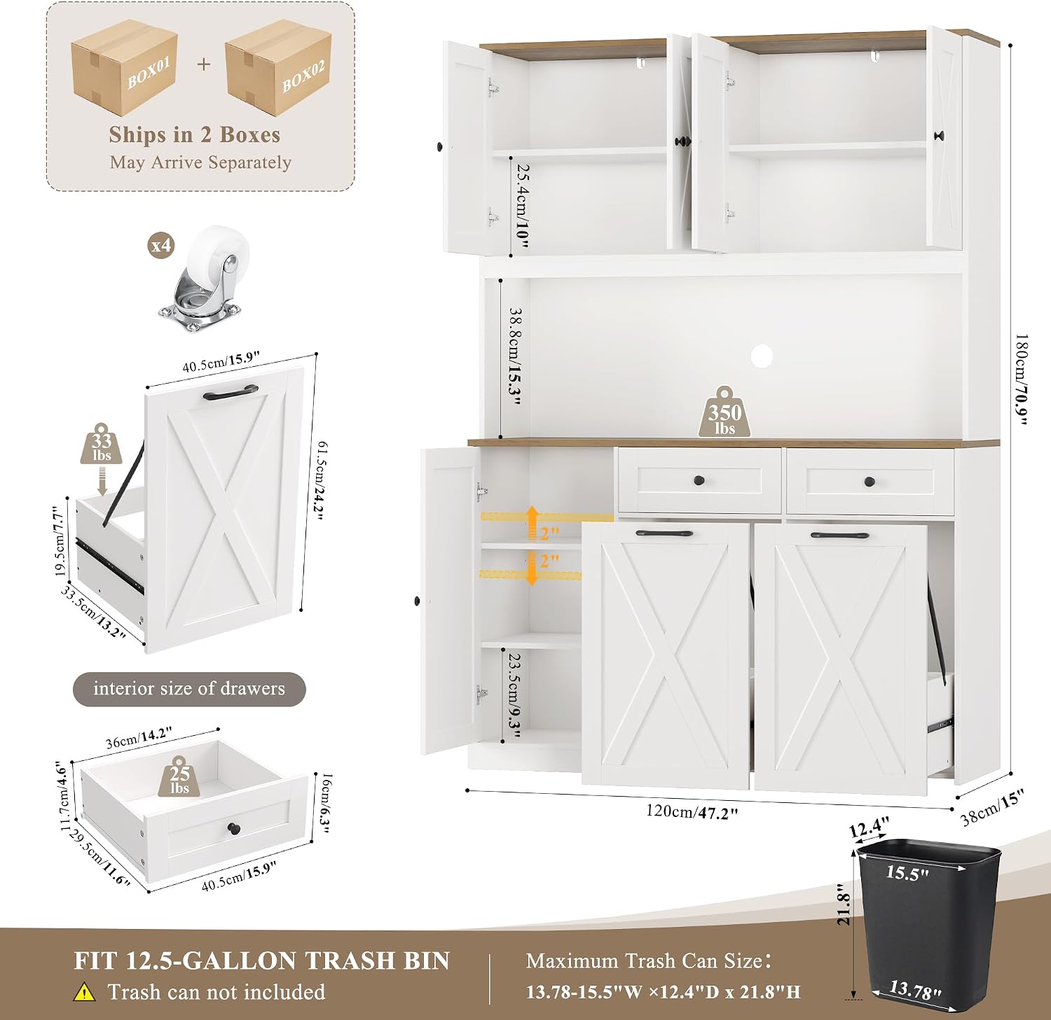 Kitchen Pantry Storage Cabinet - Food Storage Without Pantry recension och pris