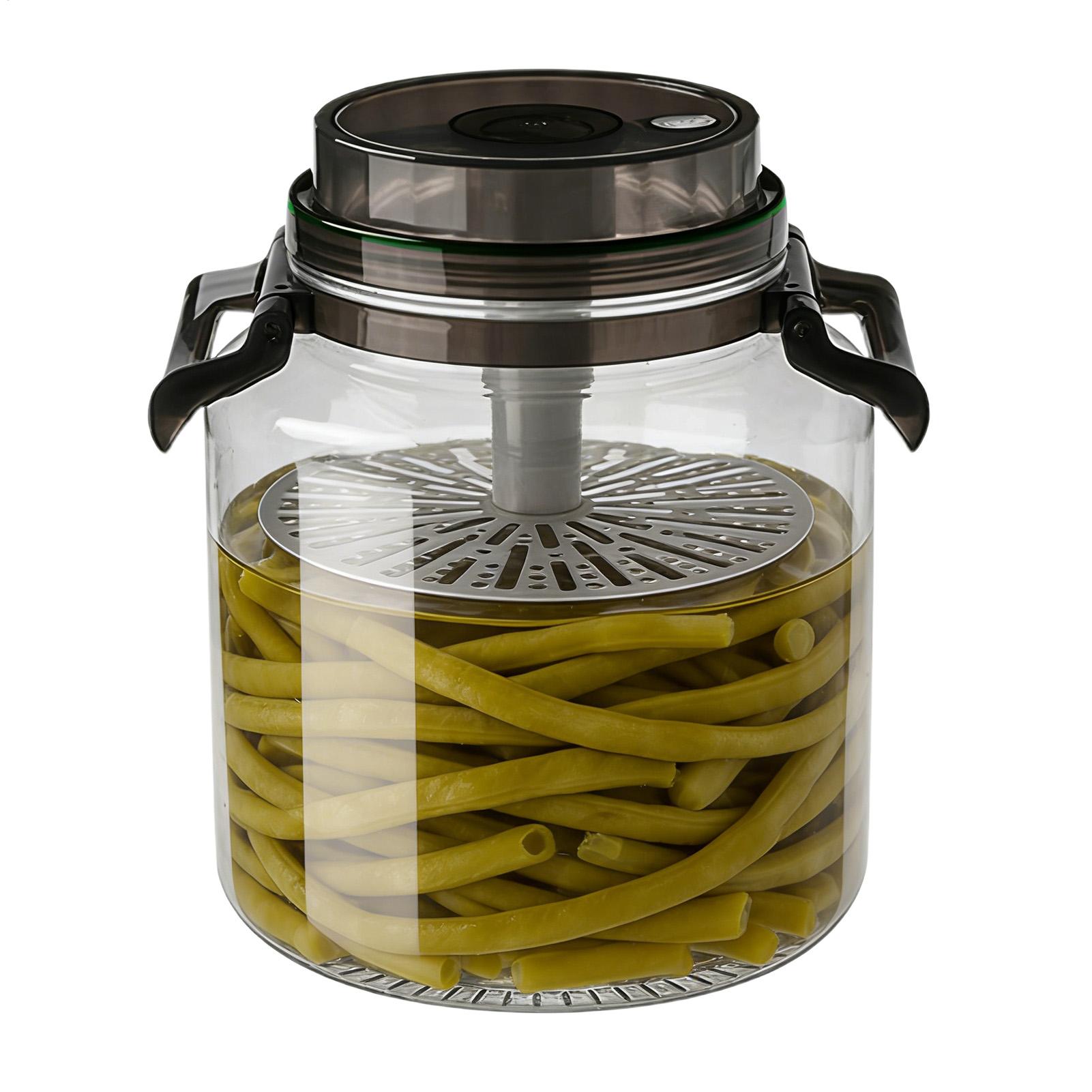 Pickle Jars with Lids 5L Round - Food Storage Lidl recension och pris