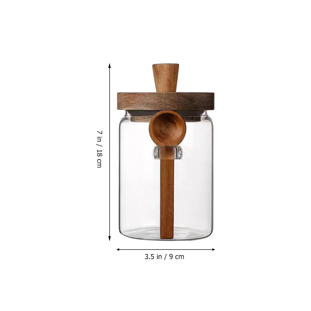 Transparent Glass Food Storage - Food Storage Canister recension och pris