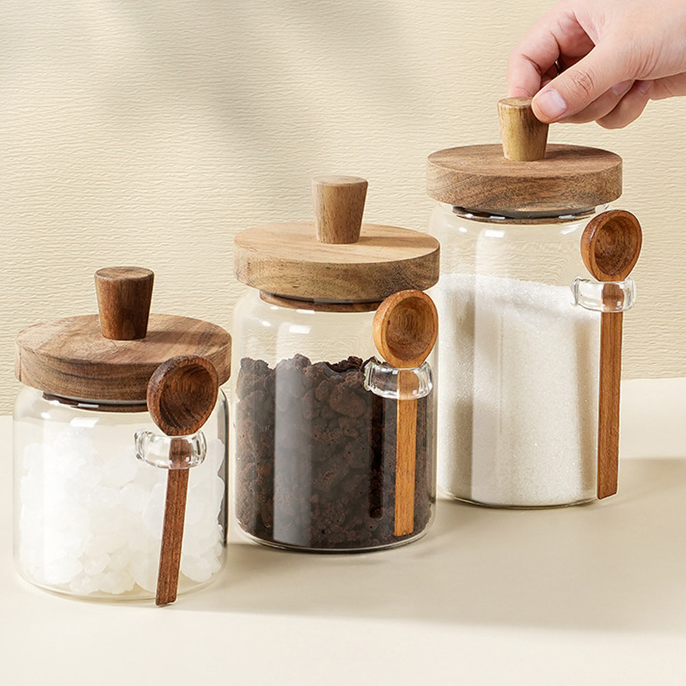 Transparent Glass Food Storage - Food Storage Canister recension och pris