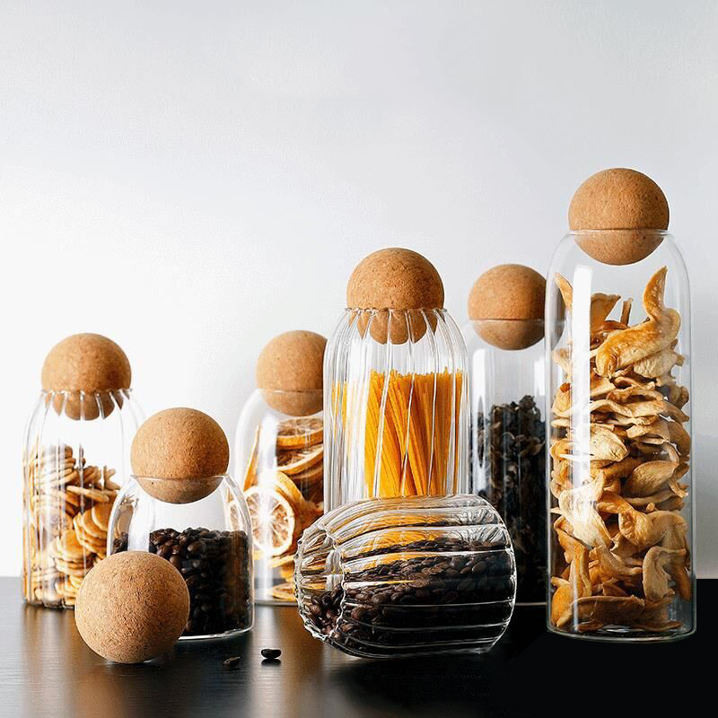 Storage Glass Jar with Wooden  - Food Storage Lidl recension och pris