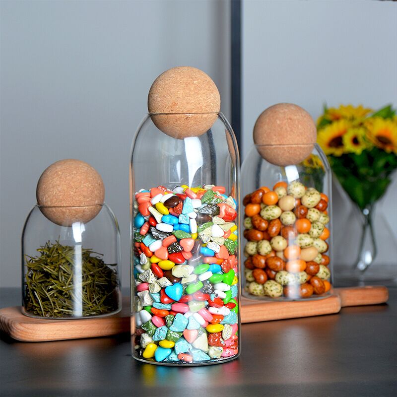 Storage Glass Jar with Wooden  - Food Storage Lidl recension och pris