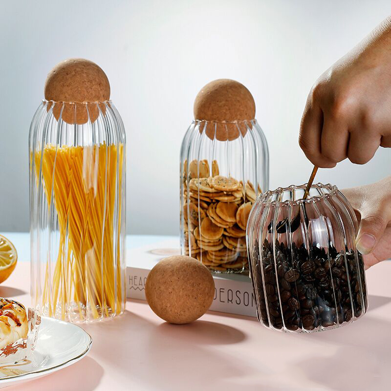 Storage Glass Jar with Wooden  - Food Storage Lidl recension och pris