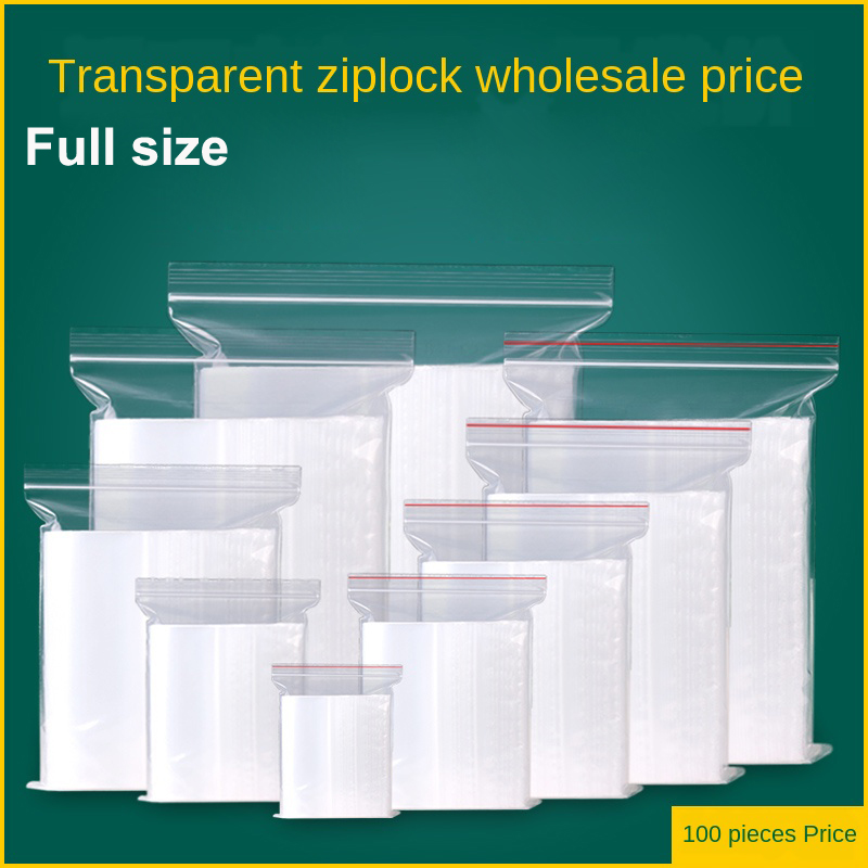 Ziplock Bag Transparent Thick  - Food Storage Ziploc Bags recension och pris