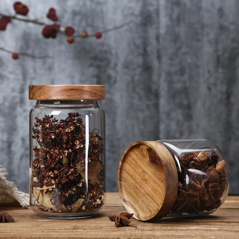 Kitchen Sealed Wooden Lid Glas - Food Storage Lidl recension och pris