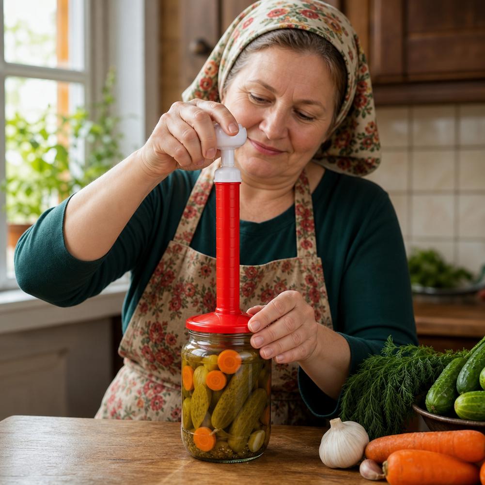 Vacuum Sealer Jar Lids With Va - Food Storage Vacuum Pump recension och pris