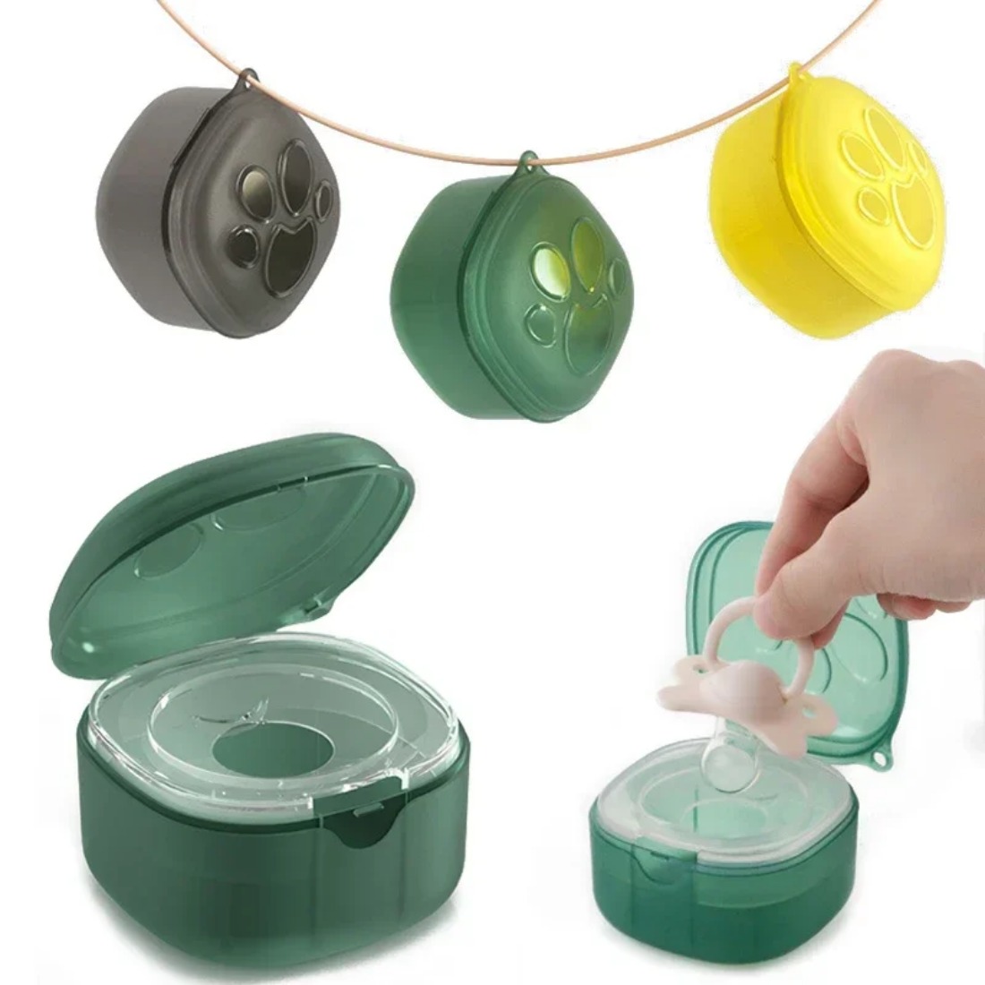 Food Grade Silicone Pacifier B - Food Storage For Baby recension och pris