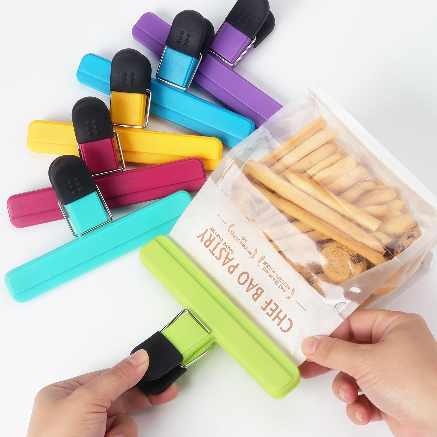 3-12PCS Multi Purpose Sealing  - Food Storage Organization recension och pris