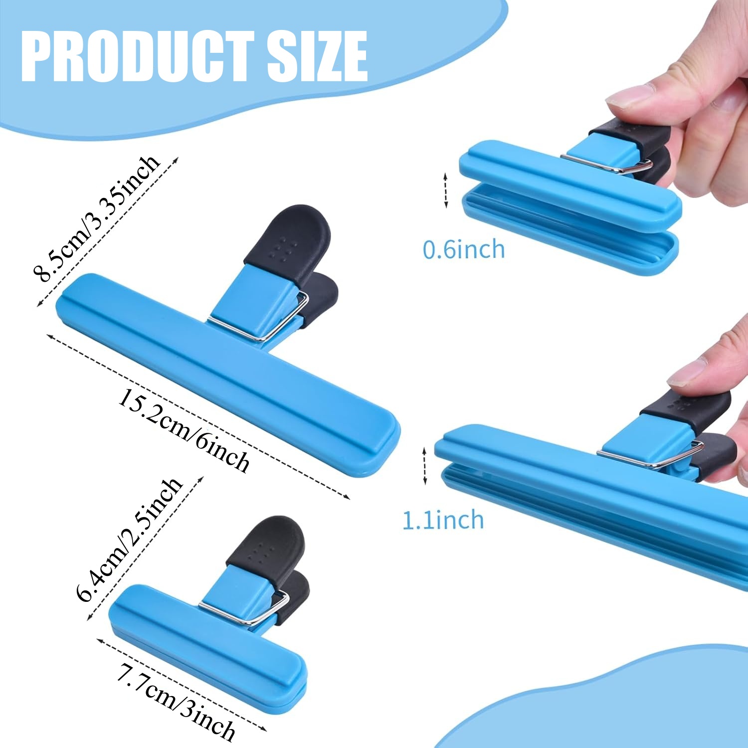 3-12PCS Multi Purpose Sealing  - Food Storage Organization recension och pris