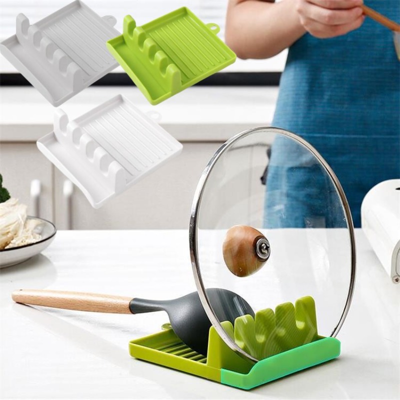 New Green Pot Lid Rack Stand P - Food Storage Shelving recension och pris