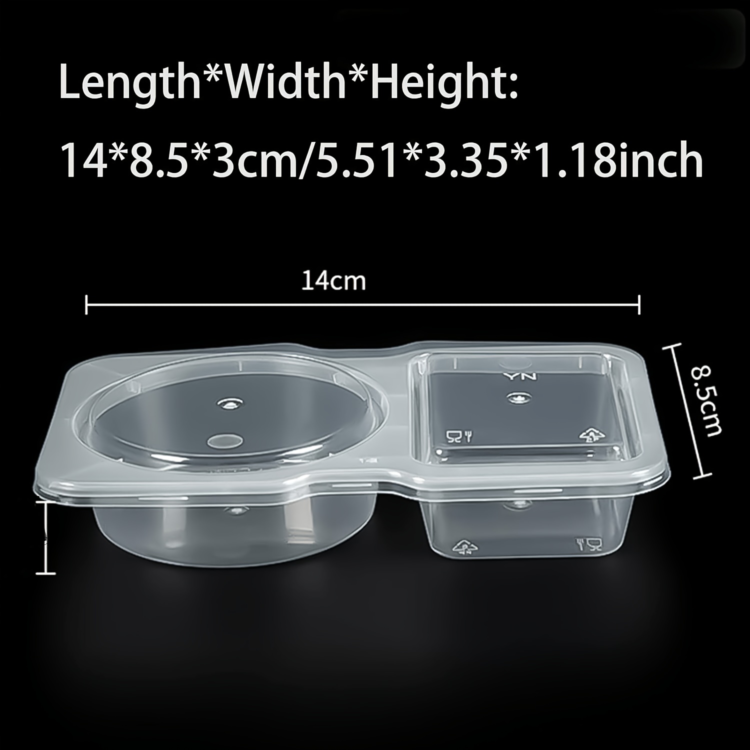 10Pcs Food Storage Containers  - Food Storage Containers Plastic Box recension och pris