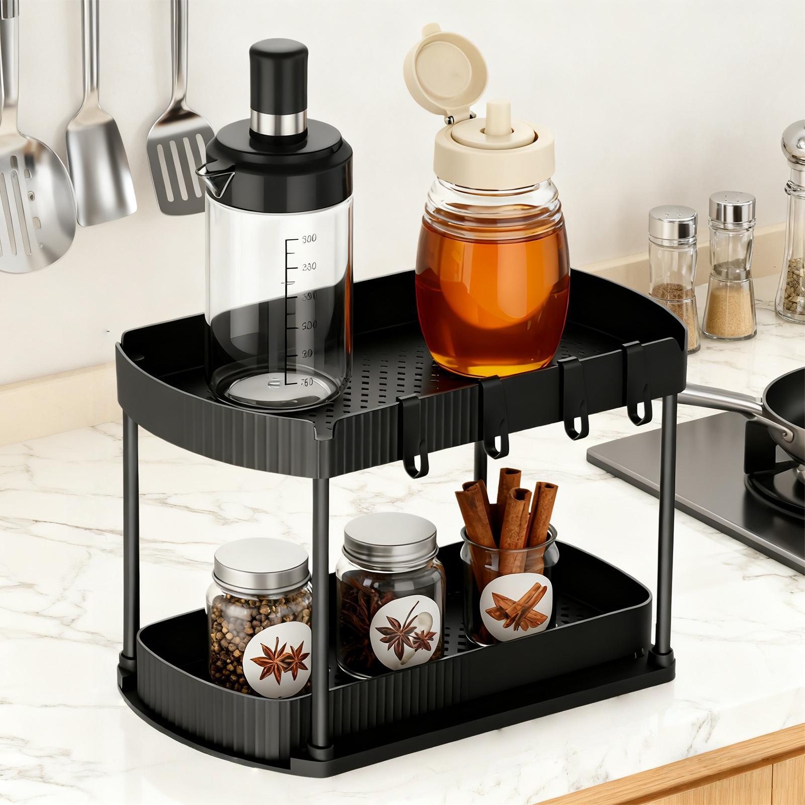 Under Kitchen Sink Organizer 2 - Food Storage Without Pantry recension och pris