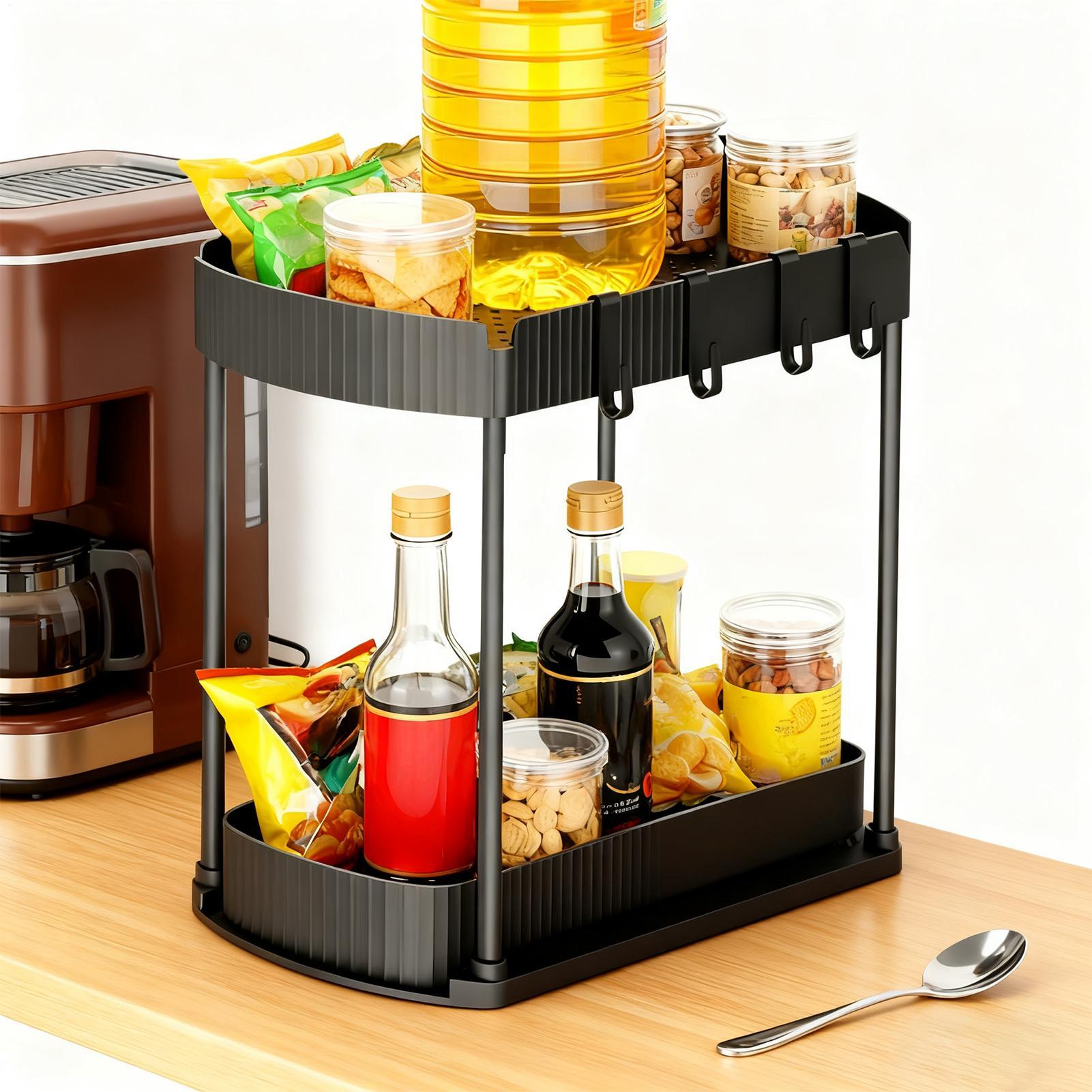 Under Kitchen Sink Organizer 2 - Food Storage Without Pantry recension och pris