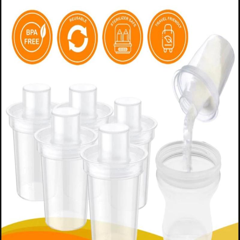 6PPC 80ML Baby Milk Powder Dis - Food Storage For Baby recension och pris