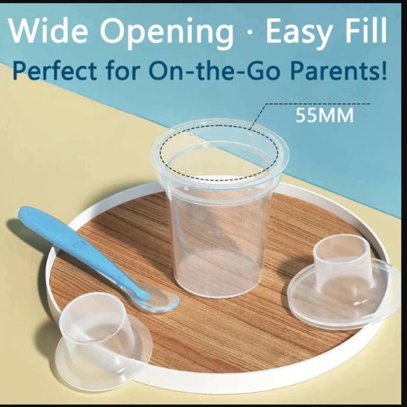 6PPC 80ML Baby Milk Powder Dis - Food Storage For Baby recension och pris