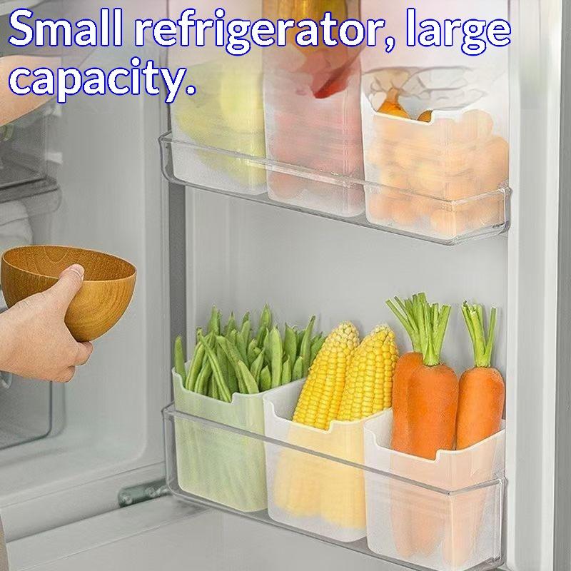 4Pcs Food Grade Refrigerator S - Food Storage Containers Plastic Box recension och pris
