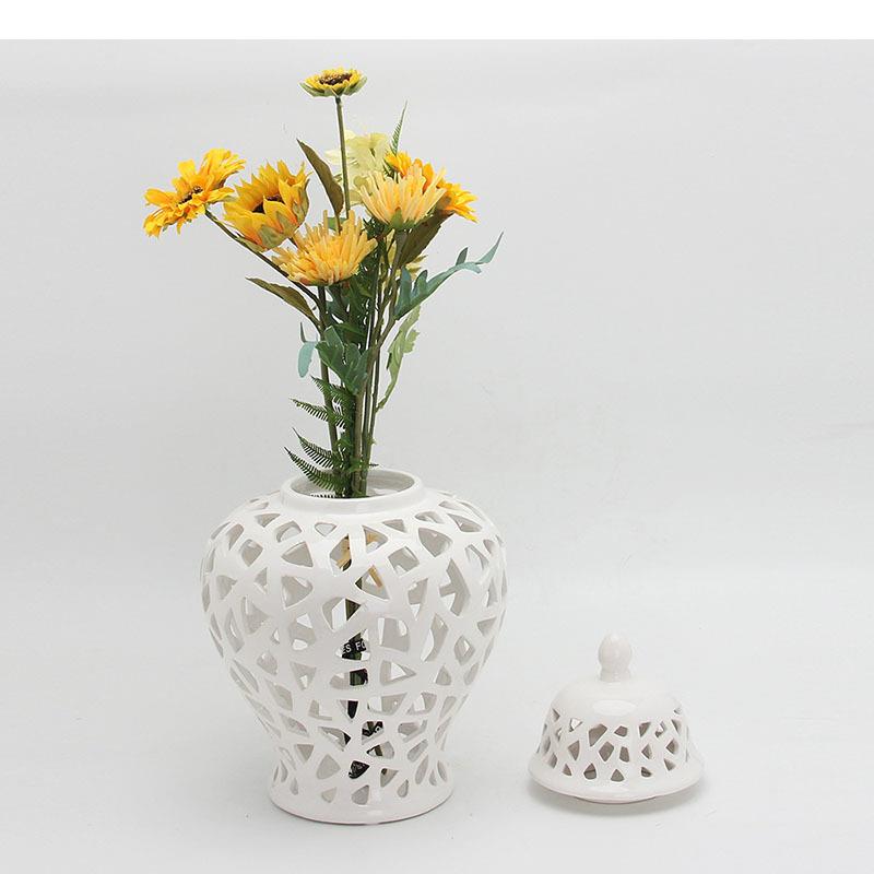 Hollow-out Ceramic Storage Jar - Food Storage Lidl recension och pris
