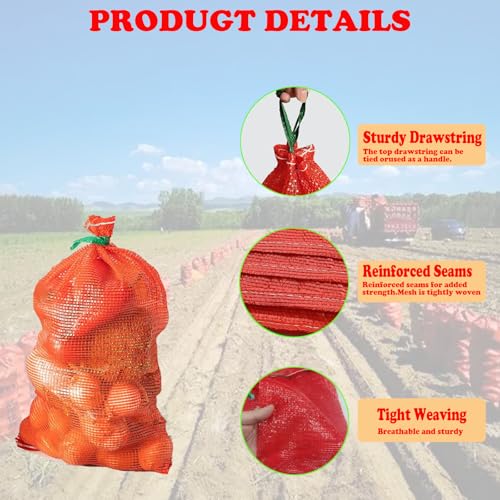 Breathable Mesh Produce Bags f - Produce Bag Reusable Mesh recension och pris