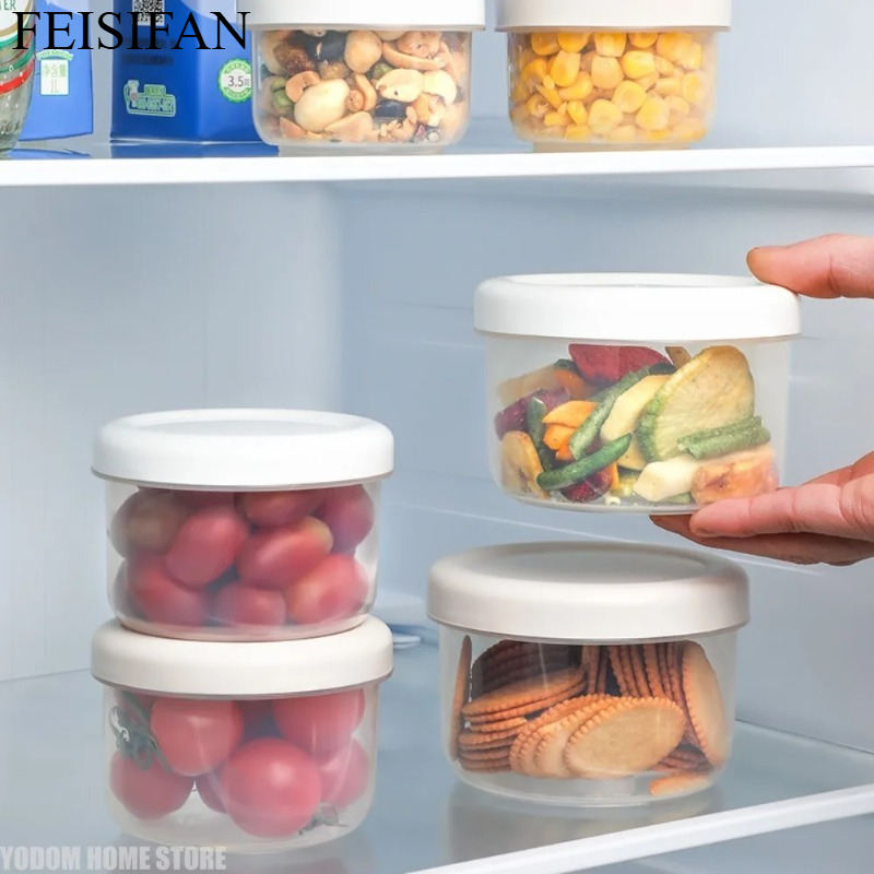 Portable Round Plastic Food St - Food Storage Containers Plastic Box recension och pris