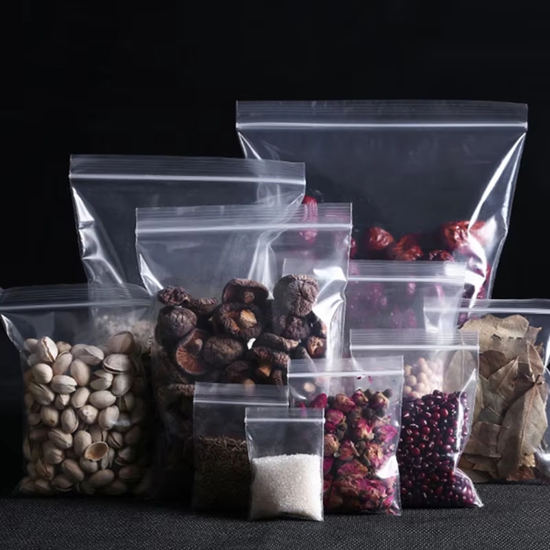 100pcs Transparent Zip Bags Fo - Food Storage Vacuum Bags recension och pris