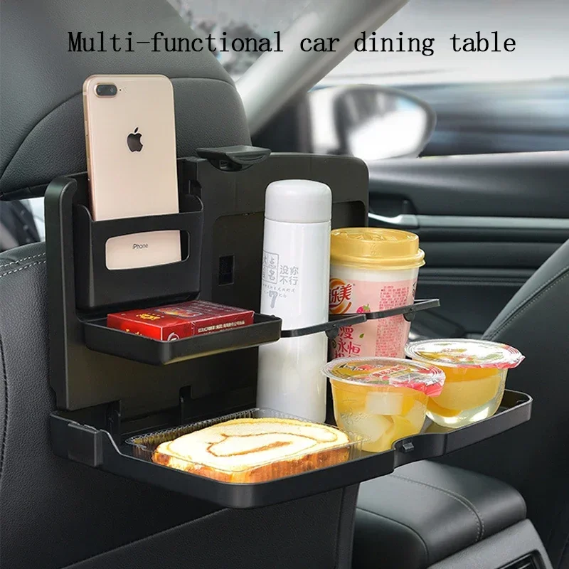 Car Back Seat Foldable Dining  - Food Storage On Table recension och pris