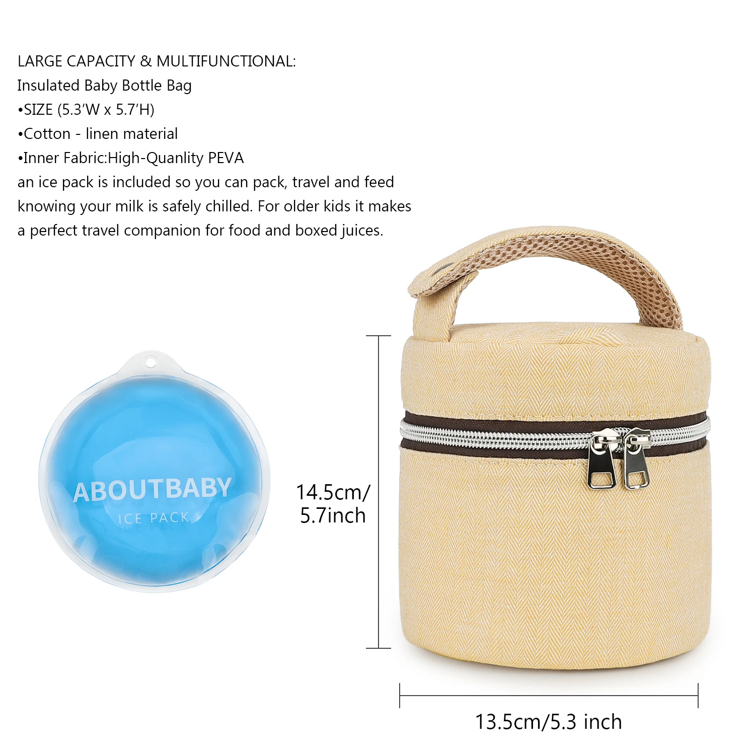Bottle bag waterproof constant - Food Storage For Baby recension och pris