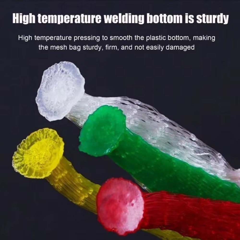 100Pcs Pack Egg Net Bag With B - Produce Bag Reusable Mesh recension och pris