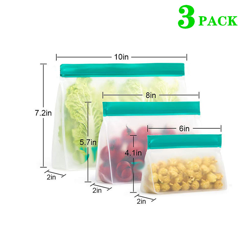 Reusable Food Storage Bag Upgr - Food Storage Ziploc Bags recension och pris