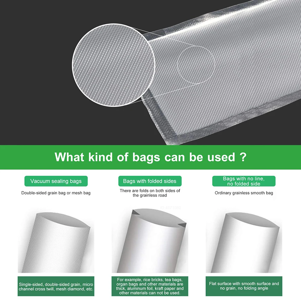 Sous Vide Roll Bags for Vacuum - Food Storage Vacuum Bags recension och pris