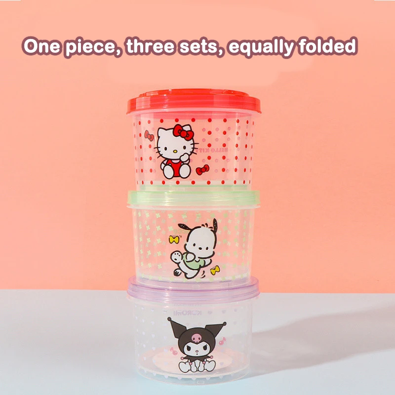 Kitty Bento Box Set 3 Pieces C - Food Storage On Table recension och pris